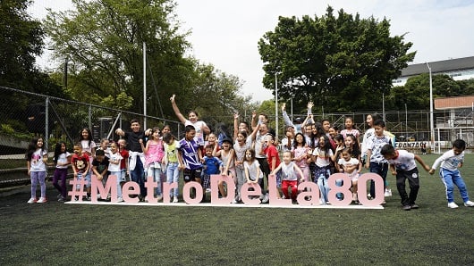 Listos para celebrar con los niños del occidente de la ciudad el Día de la Niñez