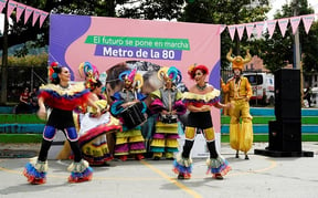 Llega la primera feria del Metro de la 80