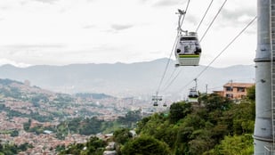 MEDELLÍN ES DE NUEVO NOTICIA EN EL MUNDO POR LOS METROCABLES