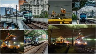 EL METRO INICIA SU SERVICIO COMERCIAL EN LA LÍNEA A DESPUÉS DE TRABAJAR TODA LA NOCHE PARA SUPERAR UNA FALLA EN LA CATENARIA