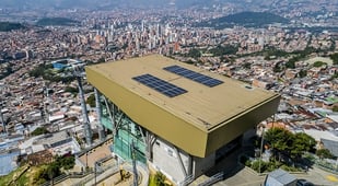 Con la generación de energía eléctrica con fuentes no convencionales, el Metro de Medellín contribuye con el cuidado del medio ambiente