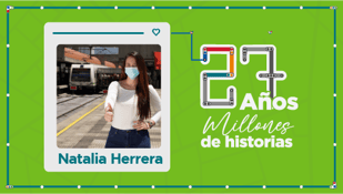 27 años, millones de historias: Natalia Herrera