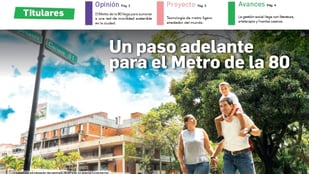 Separata informativa: Un paso adelante para el Metro de la 80