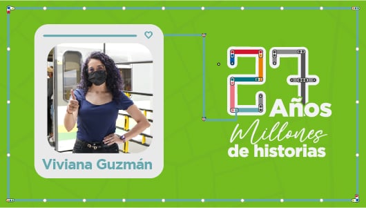 27 años, millones de historias: Viviana Guzmán Herrera