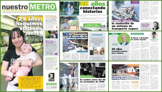 Periódico Nuestro METRO, edición 223, noviembre-diciembre de 2024