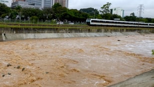 El Metro de Medellín finalizó las obras de estabilización de la estructura de contención de la vía férrea en un tramo del sur de la línea A